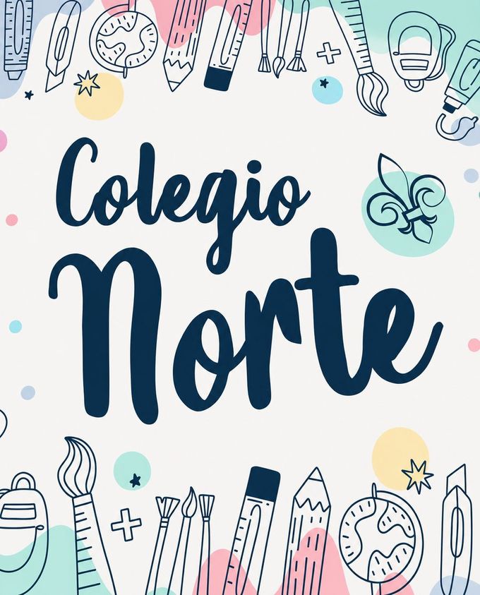 Vinilo decorativo del Colegio Norte