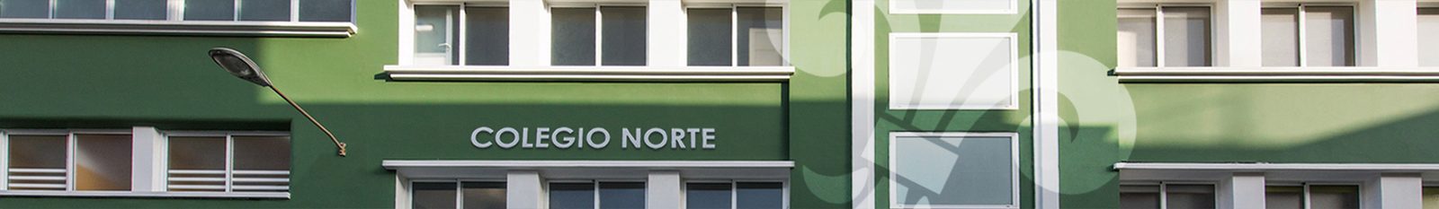 Fachada del Colegio Norte en la calle Secretario Padilla, Guanarteme