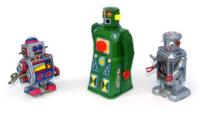 Robots de la extraescolar de Robótica del Colegio Norte